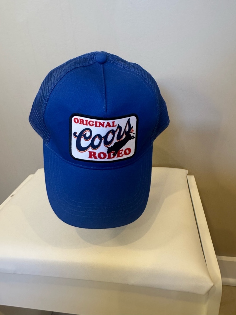 Coors Rodeo Blue Mesh Trucker Hat